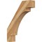 Ekena Millwork 6"W x 26"D x 34"H Merced Rough Sawn Knee Brace, Western Red Cedar BRC06X26X34MRC00RWR - alternate 1